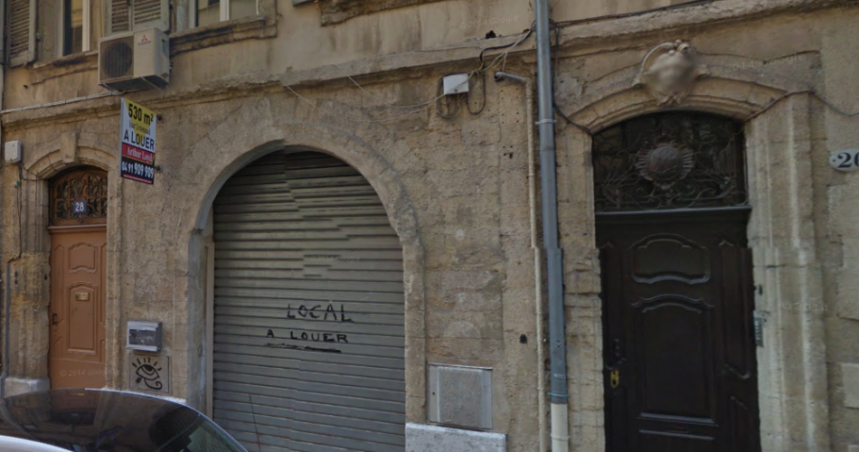 Local commercial a louer proche prefecture 13001 Marseille
